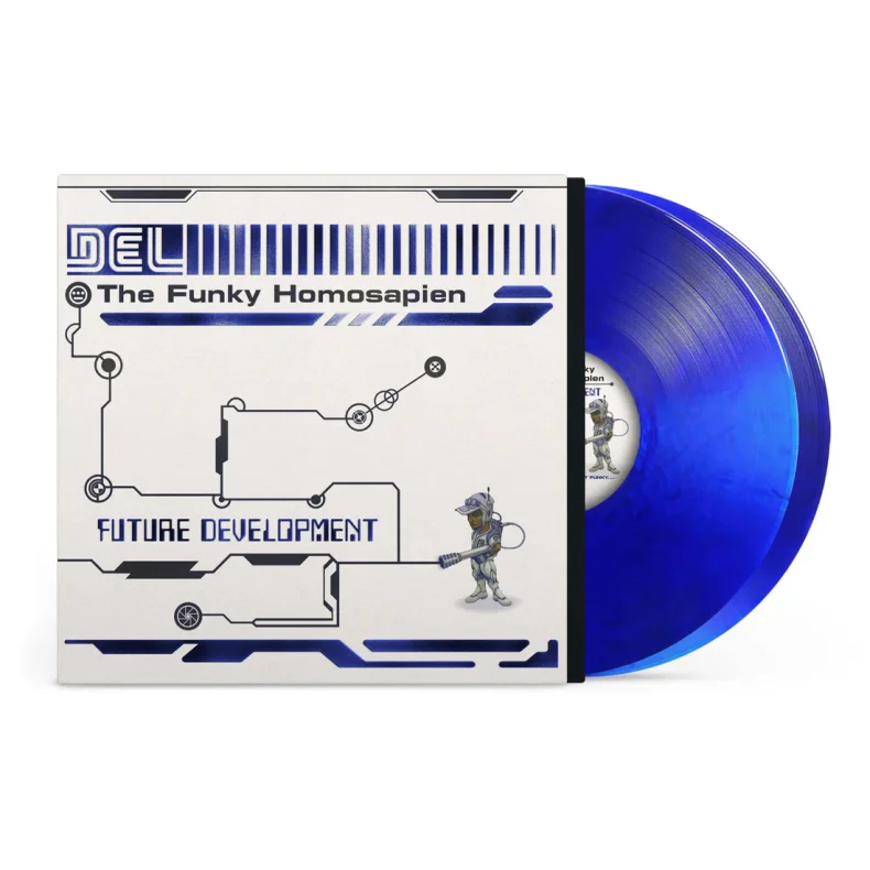 Future Development - 2026 US Rhymesayers label Metallic Blue vinyl 13-track 2LP set Reissue