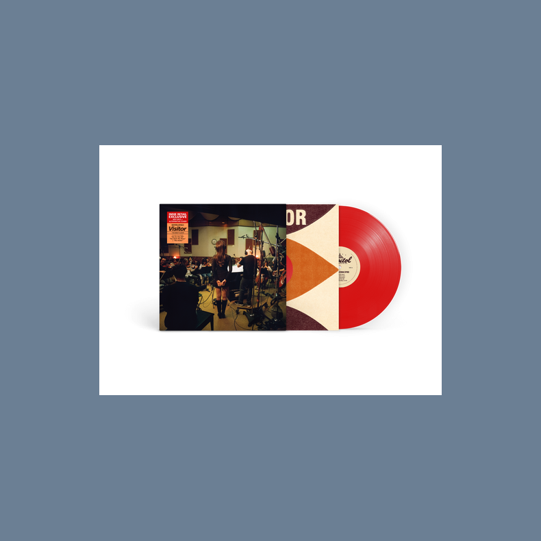 Visitor - 2026 European Capitol label Red vinyl 10-track LP