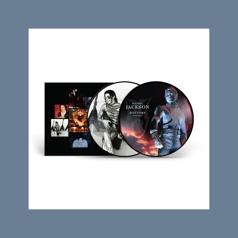 HIStory Continues - 2018 European Epic label Picture Disc vinyl 15-track 2LP set Reissue