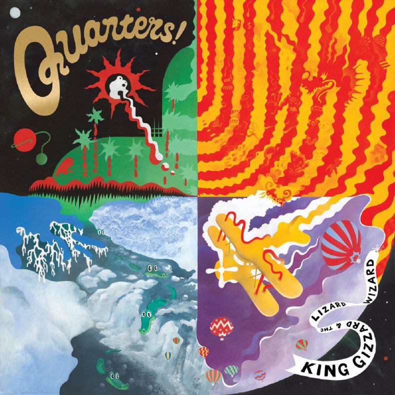 Quarters! - 2026 UK Heavenly Recordings 4-track LP
