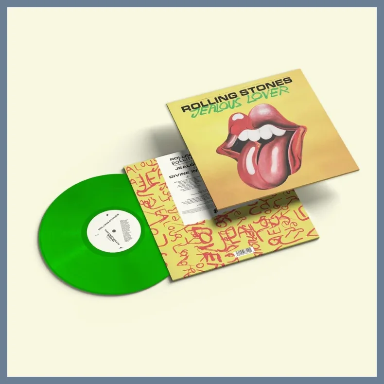 Jealous Lover - 2026 European Polydor Label Green Vinyl 2-track 10"