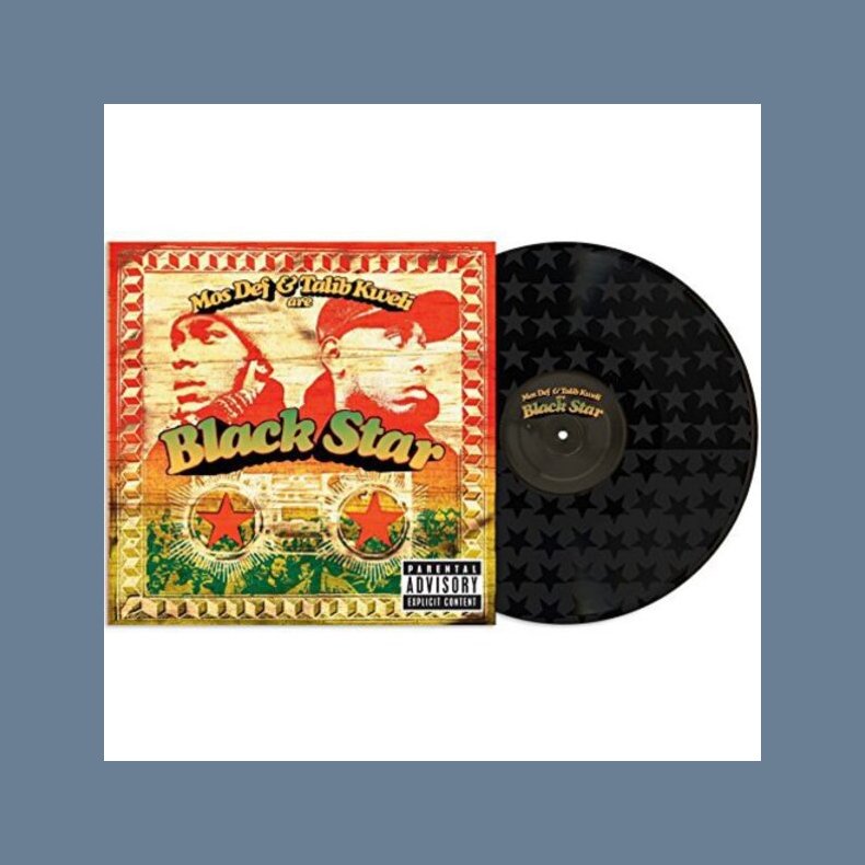 Mos Def &amp; Talib Kweli Are Black Star - 2014 US Rawkus Label Translucency Opaque Picture Disc 13-track 2LP set Reissue