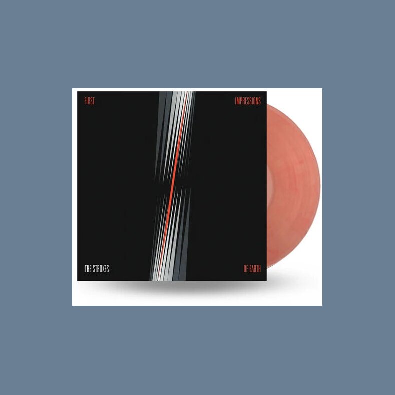 First Impressions Of Earth - 2023 European RCA label Hazy Red vinyl 14-track LP Reissue