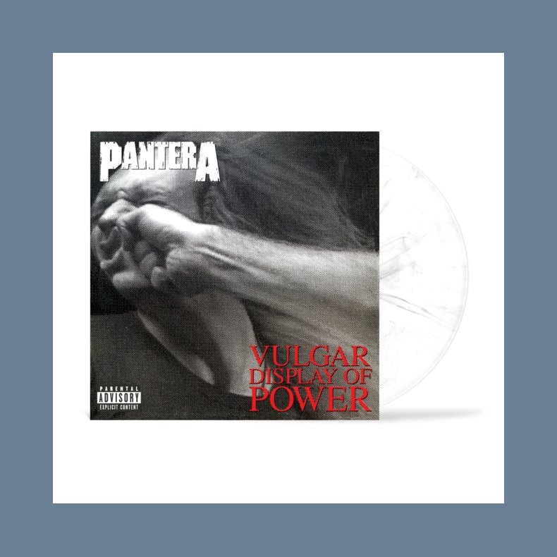 Vulgar Display of Power - 2021 European Rhino label White/Gray Marbled vinyl 11-track LP Reissue