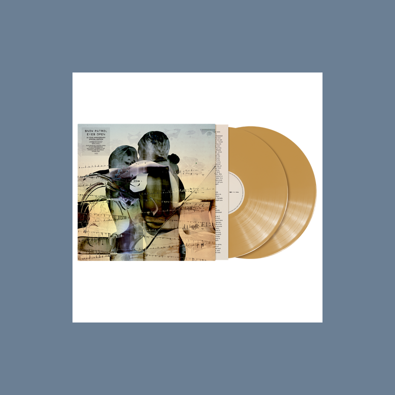 Eyes Open (20th Anniversary) - 2026 European Polydor label Gold vinyl 35-track 2LP set