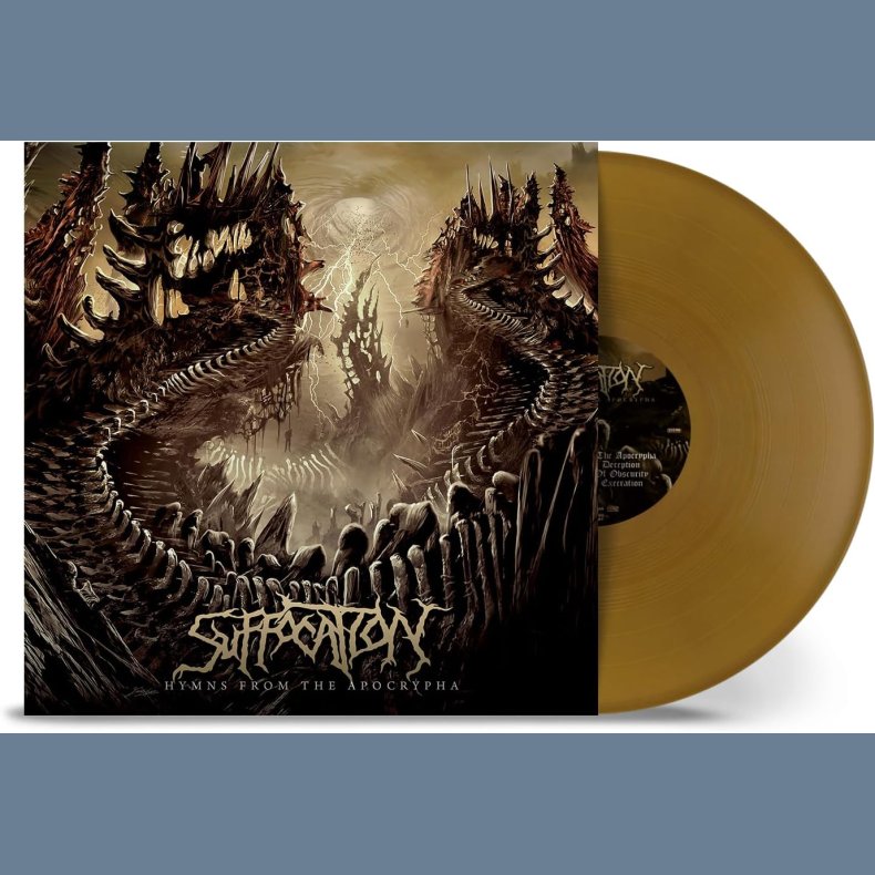 Hymns From The Apocrypha - 2024 European Nuclear Blast label Gold vinyl 9-track LP Reissue