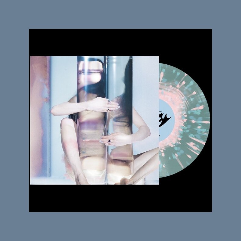 Empty Hands - 2026 US Sumerian Records label Pink In Ice Blue Splatter vinyl 13-track LP