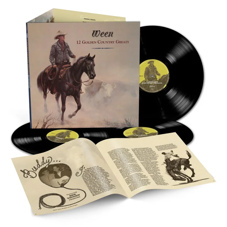 12 Golden Country Greats (Deluxe) - 2026 Rhino Elektra Label 26-track 3LP Set