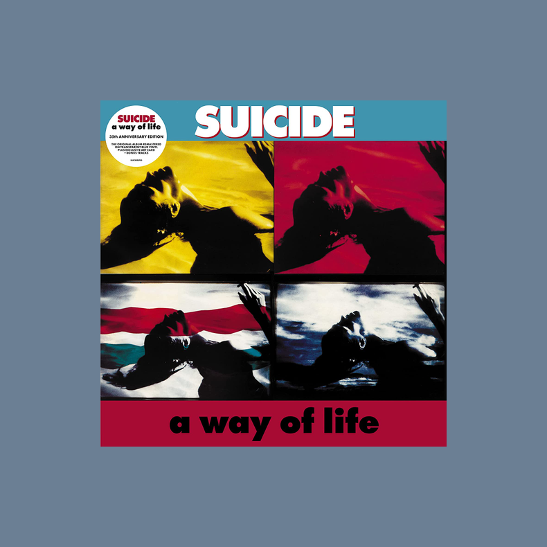 A Way Of Life (35th Anniversary) - 2023 European BMG label Transparent Blue vinyl 10-track LP