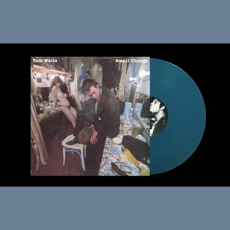 Small Change - 2026 European Anti- label aquamarine vinyl 11-track LP Reissue