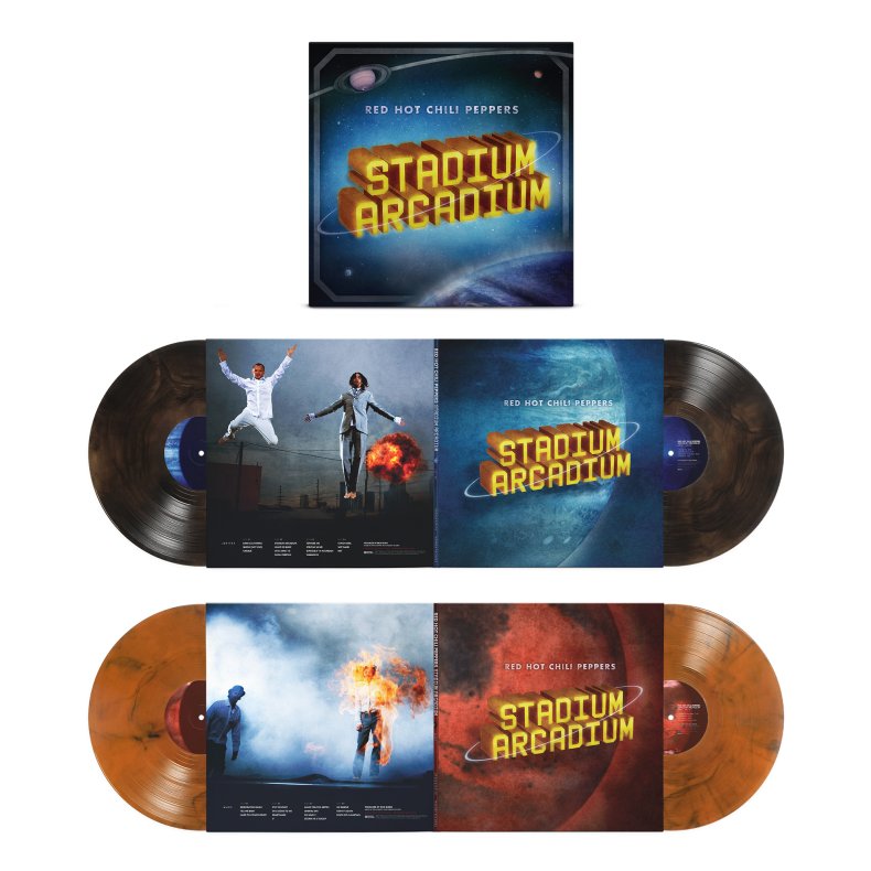 Stadium Arcadium - 2026 European RHCP Label Brown Smoke &amp; Orange Smoke Vinyl 27-track 4LP set