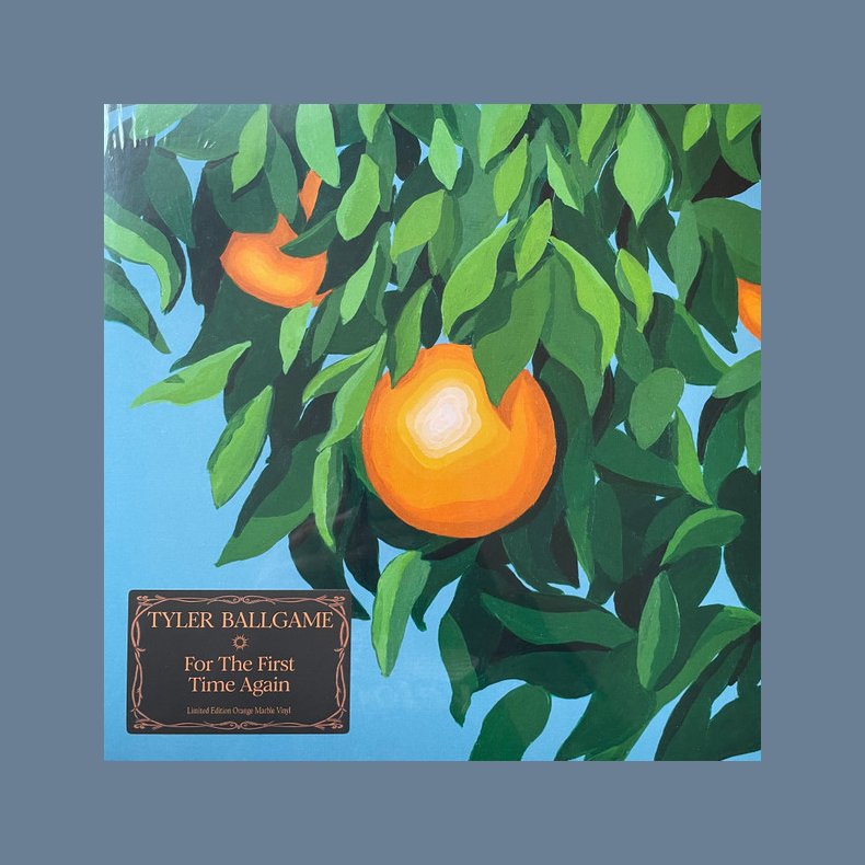 For The First Time again - 2026 UK Rough Trade Label Orange Marble Vinyl 12-track LP