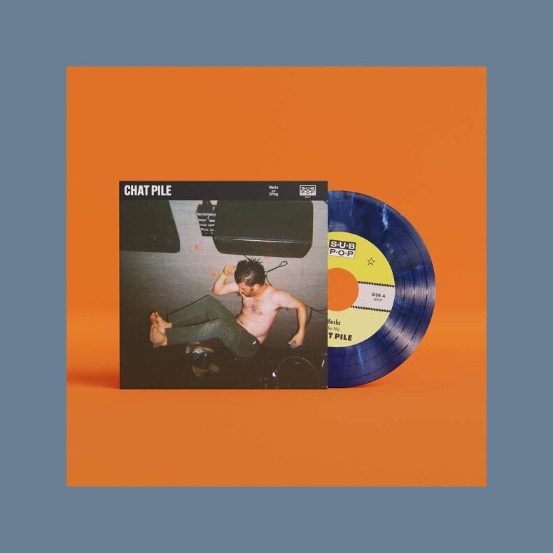 Masks - 2026 US Sub Pop label Dark Blue vinyl 2-track 7"