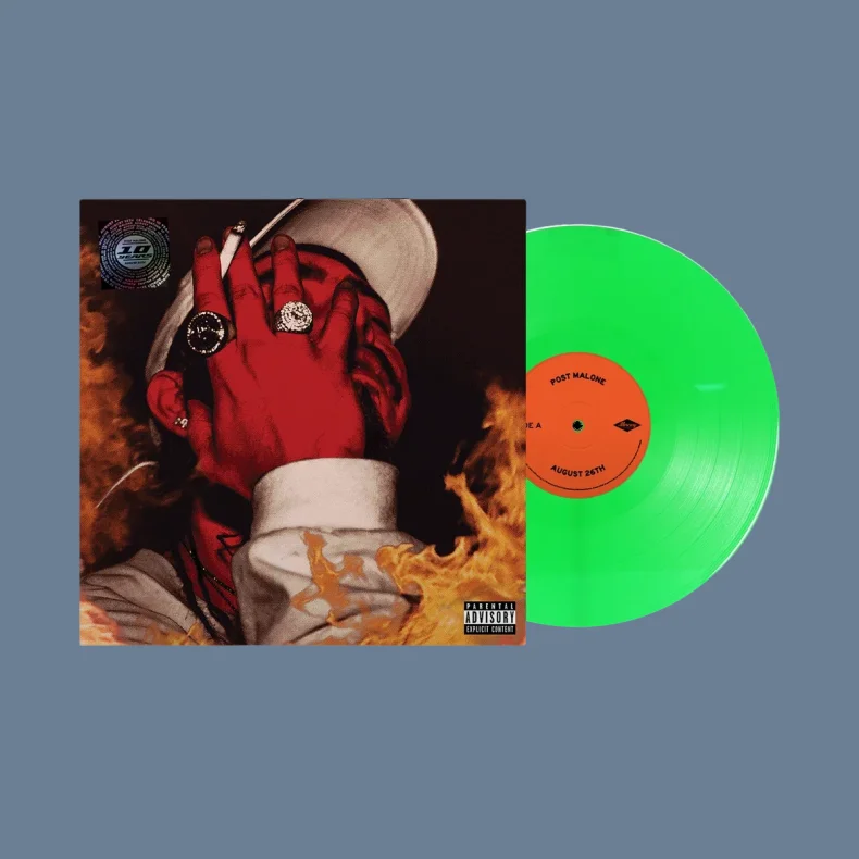 August 26 - 2026 European BIG LOUD RECORDS Label Green Vinyl 10-track LP