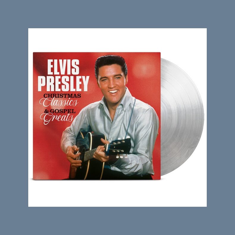 Christmas Classics &amp; Gospel Greats - 2026 European Vinyl Passion label Silver vinyl 16-track LP Reissue