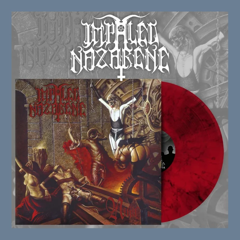Nihil - 2026 European Osmose label red/black marbled 10-track LP Reissue