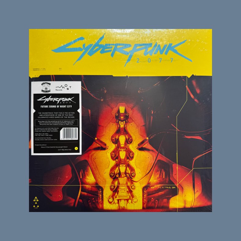 Cyberpunk 2077: Future Sound Of Night City - 2026 European WRWTFWW Records Yellow Vinyl 15-track 3LP set