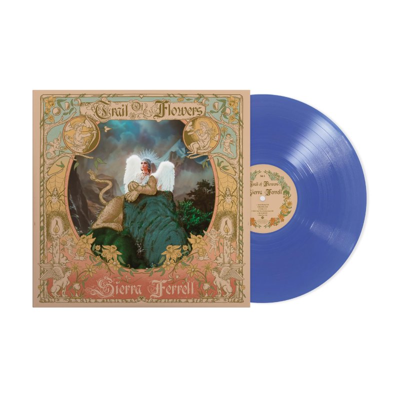 Trail of Flowers - 2024 European Rounder label Blue vinyl 12-track