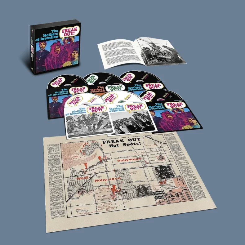 Freak Out! (60th Anniversary) - 2026 European Universal Music label 94-track 5CD+Blu-ray set