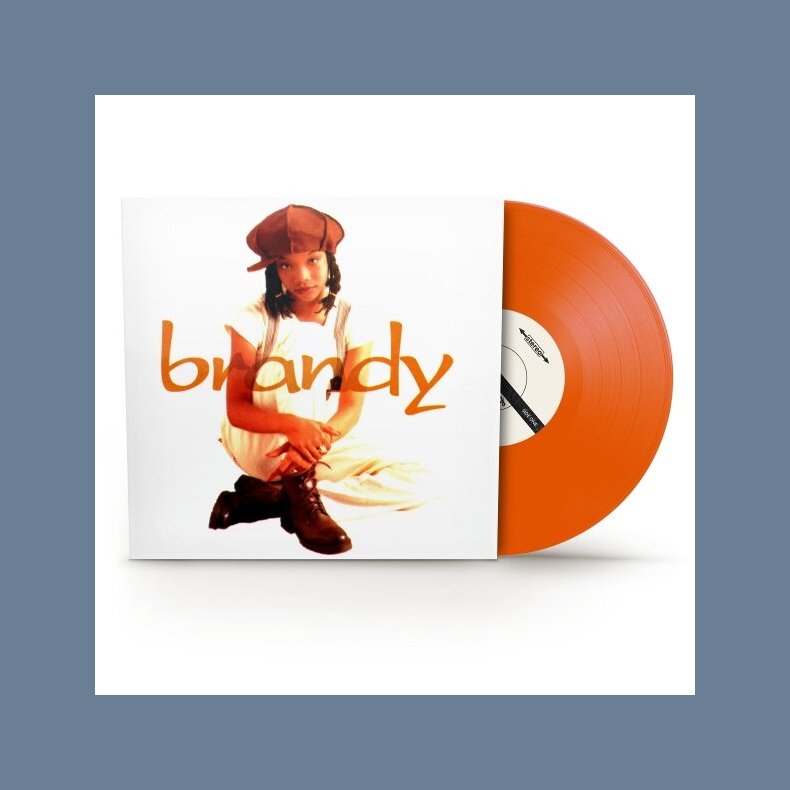 Brandy - 2025 European Atlantic label Orange vinyl 14-track 2LP set Reissue