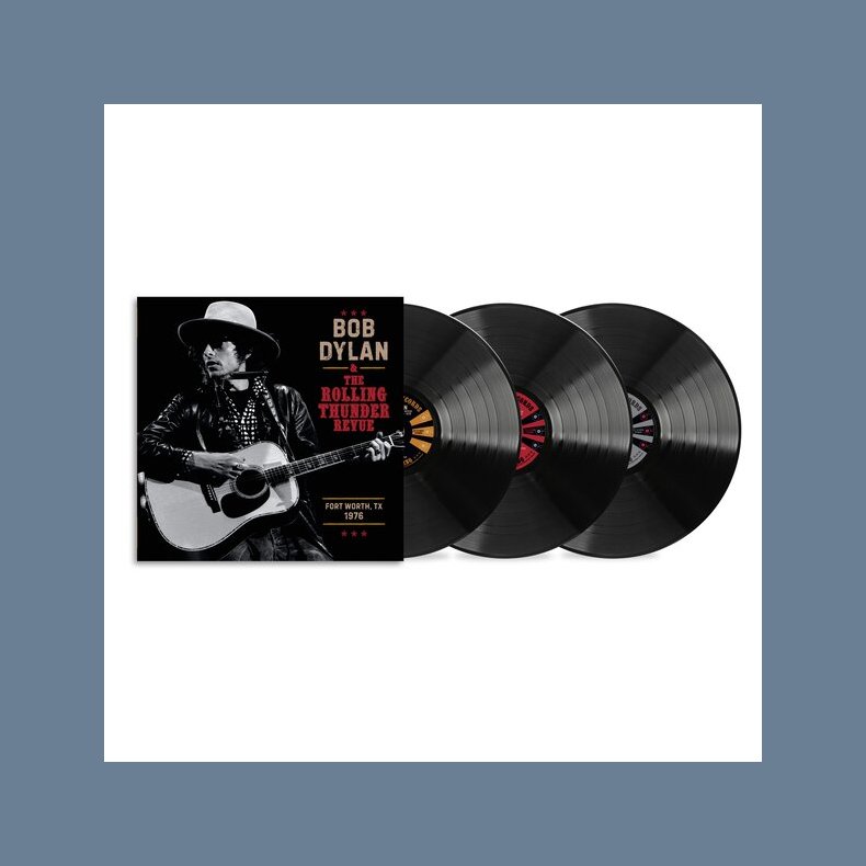 The Rolling Thunder Revue 1976: Fort Worth Texas, May 16th - 2026 European Columbia label 22-track 3LP set (Pre-Order)