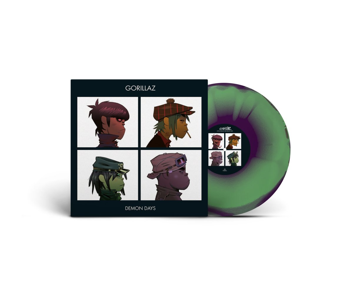 Demon Days - 2026 European Parlophone label Marbled vinyl 15-Track