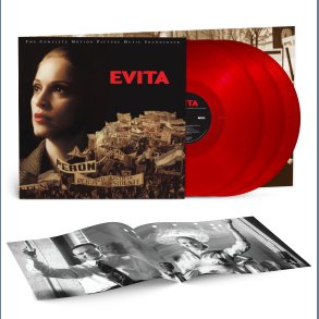 Evita - 2026 European Rhino Warner Records Label Red Vinyl 31-track 3LP Set (Pre-order)