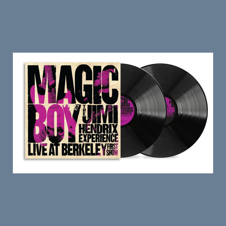 Magic Boy: The Jimi Hendrix Experience Live At Berkeley (First Show) - 2026 European Sony Legacy Recordings 11-track 2LP Set