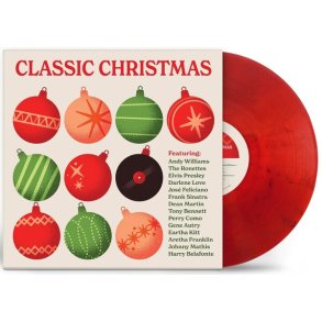 Classic Christmas - 2026 European Sony Music Legacy Recordings Red Vinyl 10-track Vinyl LP