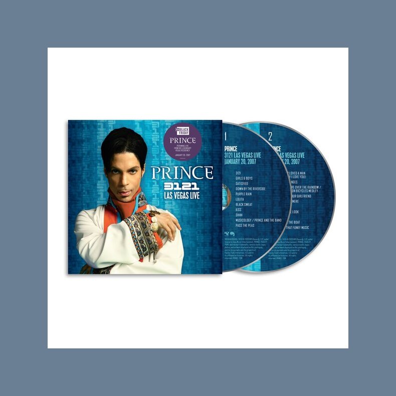 3121: Live In Las Vegas 2007 - 2026 European Legacy label 21-track 2CD - Black Friday 2026
