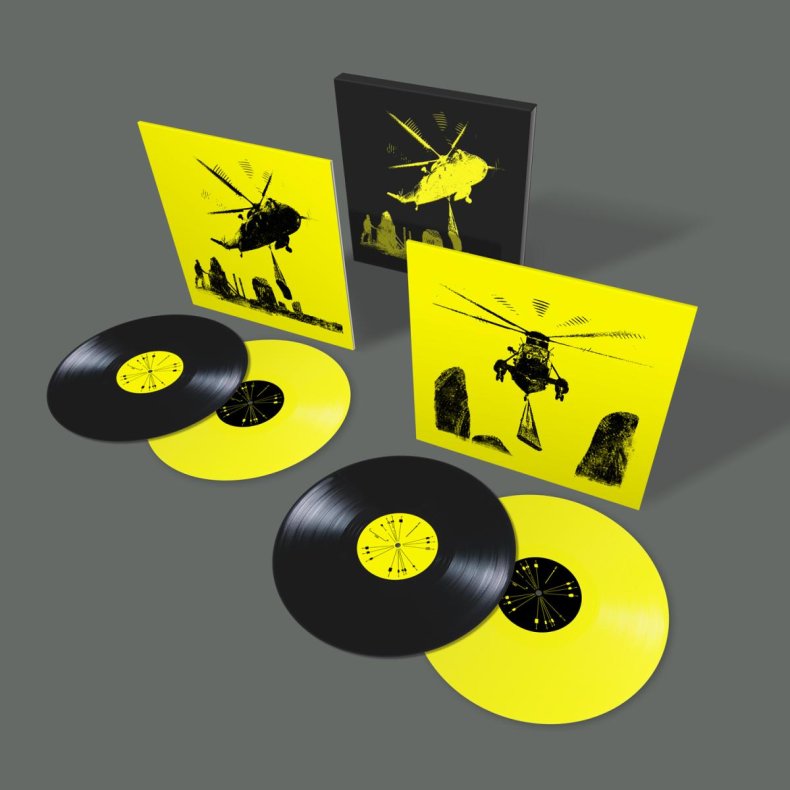 Happy Tears - 2027 European Rock Action Records Label Black Yellow Vinyl 26-track 4LP Set (Pre-order)