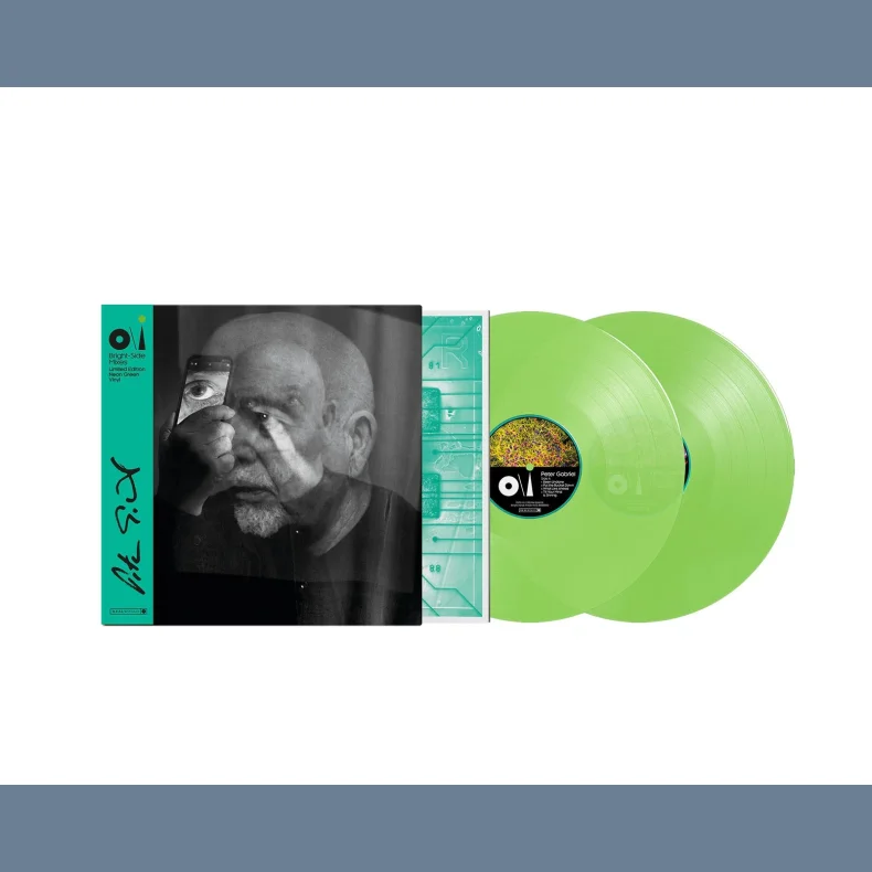 o\i  (Bright-Side Mix) - 2026 UK Real World Productions Label Green Neon Vinyl 13-track 2LP set (Pre-order)