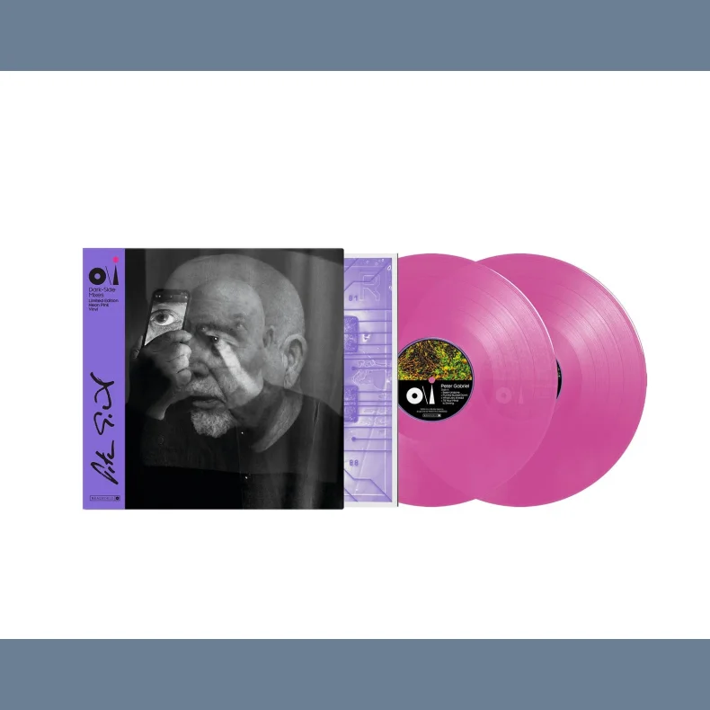 o\i (Dark-Side Mix) - 2026 UK Real World Productions Label Neon Pink Vinyl 13-track 2LP set (Pre-order)