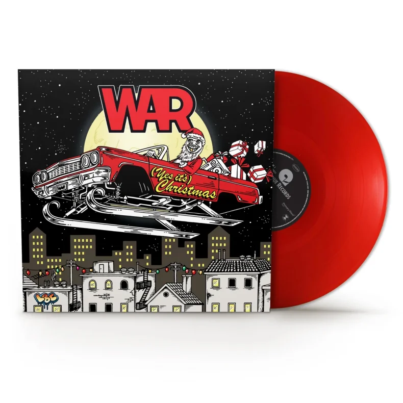 Yes, It's Christmas/Summer - 2026 European Avenue Records label Translucent Ruby vinyl LP - Black Friday 2026