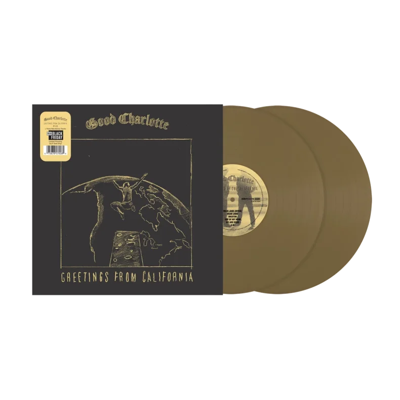 Greetings From California - 2026 European Atlantic Label - Gold Vinyl 18-track 2LP Set - Black Friday 2026