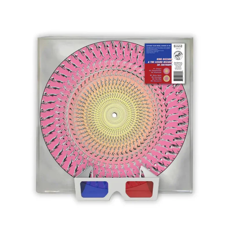 Expand Your Mind - 2026 USA Having Fun Records label Zoetrope vinyl 7-track LP - Black Friday 2026