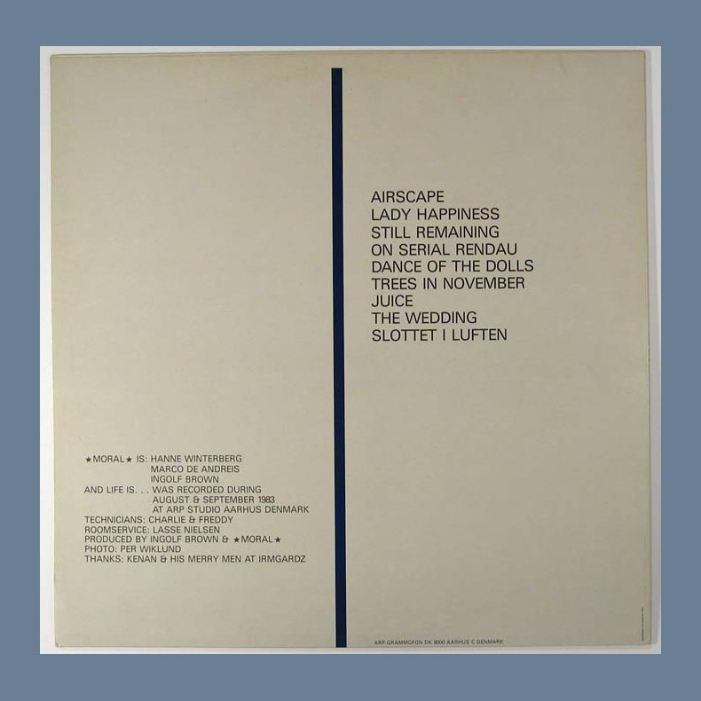 And Life Is... - Original Danish Vinyl LP