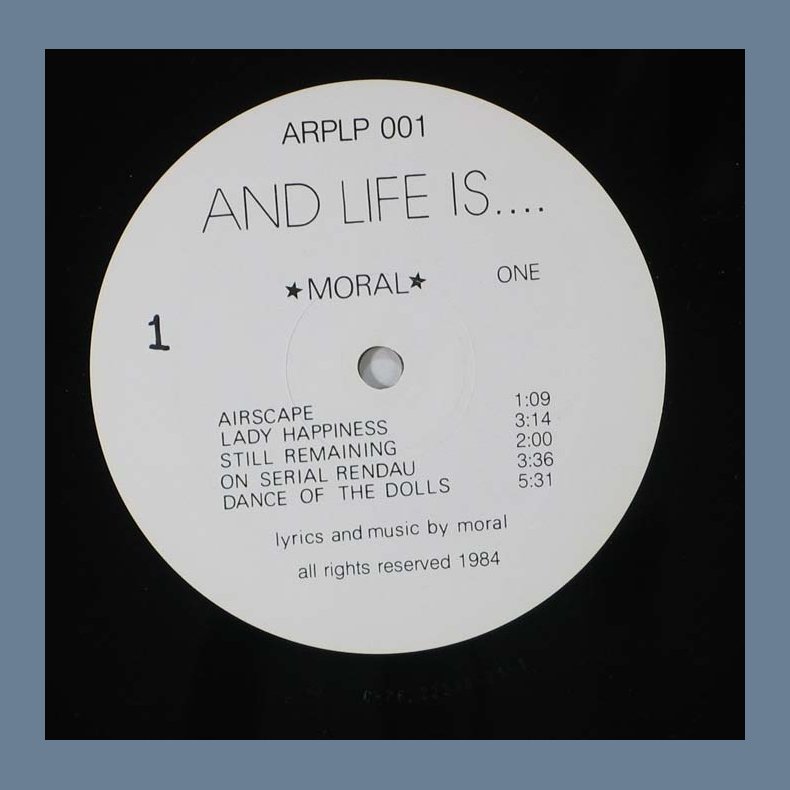 And Life Is... - Original Danish Vinyl LP