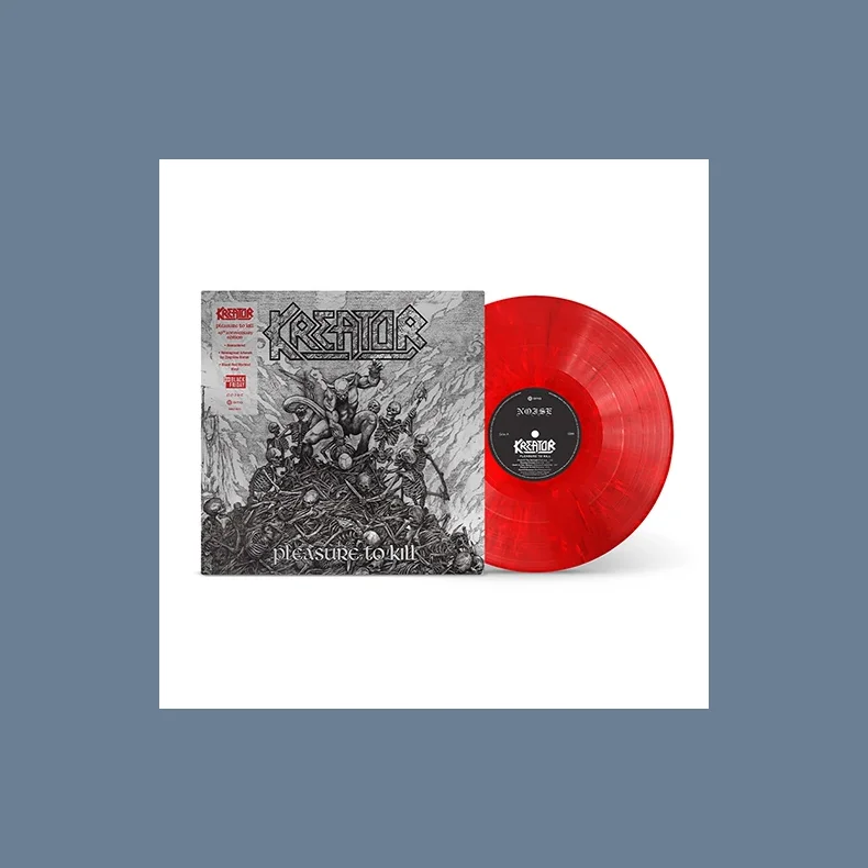 Pleasure To Kill (40th Anniversary) - 2026 European Noise Records label Blood Red Marbled vinyl 9-Track LP - Black Friday 2026