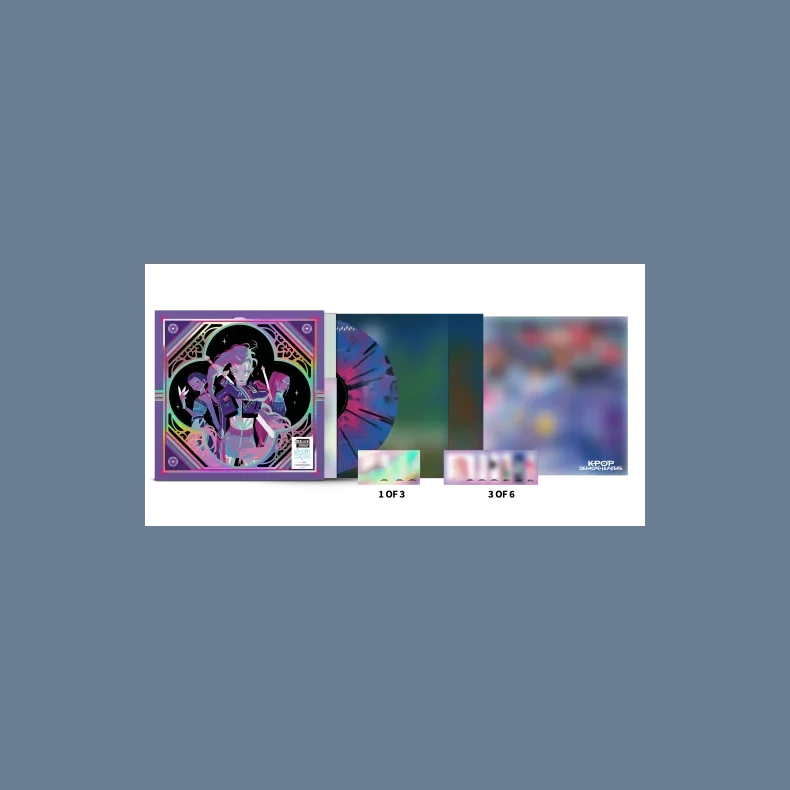 KPop Demon Hunters - 2026 European Republic label Splatter vinyl 16-track LP - Black Friday 2026
