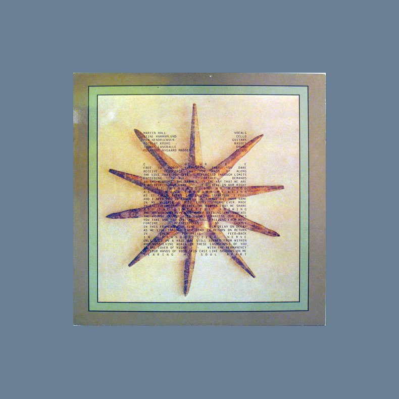 Warfare b/w Course - 1985 Danish SAM label 2-track 12" - Incl. Insert