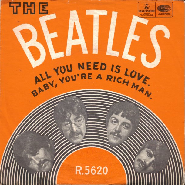 All you need is love bw Baby you're rich man