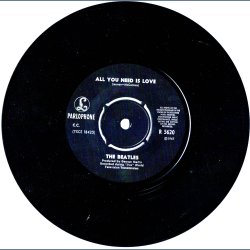 All you need is love bw Baby you're rich man