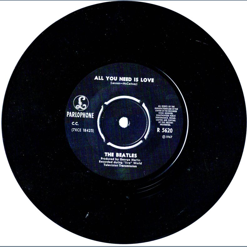 All you need is love bw Baby you're rich man