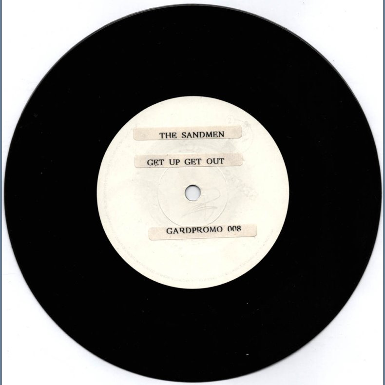 Get Up Get Out - 1991 Danish Garden label Testpressing 7" Single