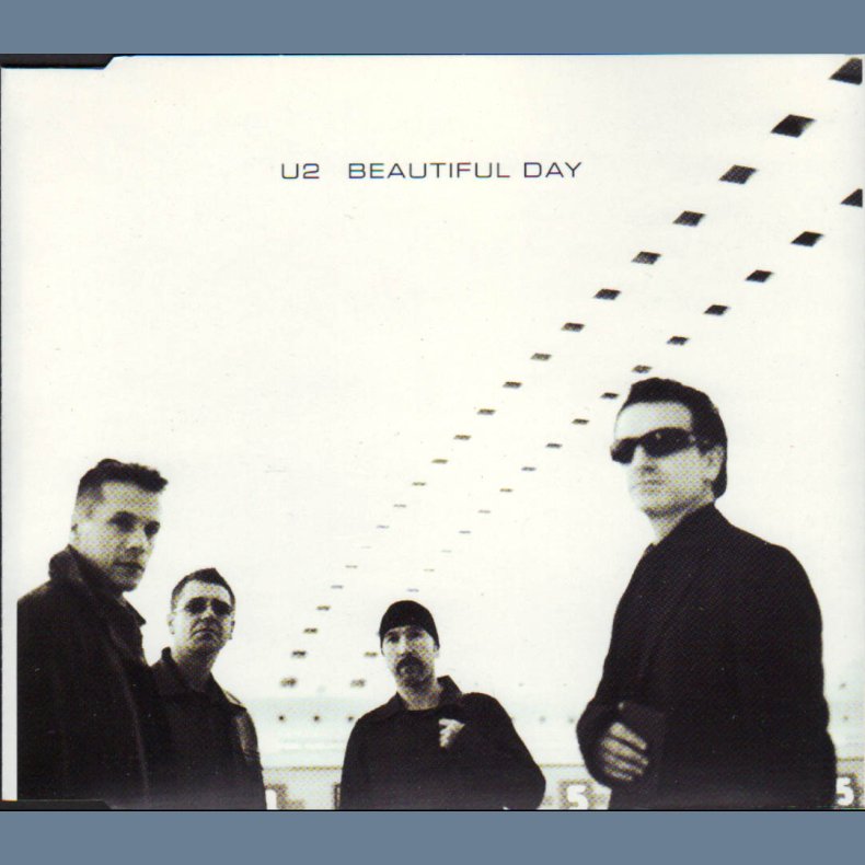 Beautiful Day - 2001 UK Island label 3-track CD Single