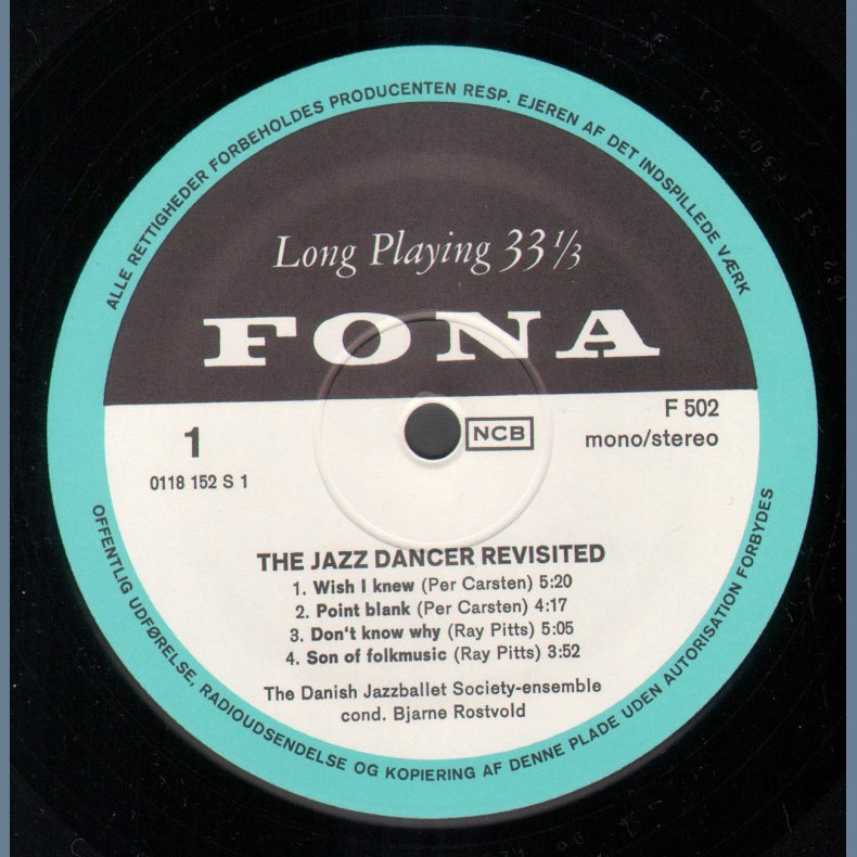 The Jazz Dancer Revisited - Original Danish Issue