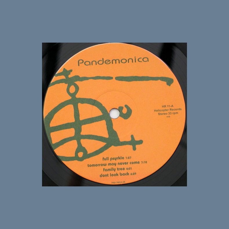 Pandemonica - Original 2000 Danish Helicopter label 8-track LP