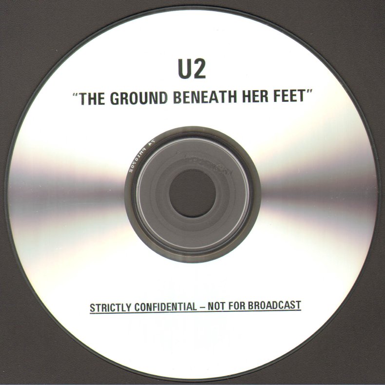 The Ground Beneath Her Feet - Authentic UK 1-track CD Acetate