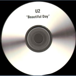Beautiful Day - Authentic 2001 UK Island label 1-track CD Acetate